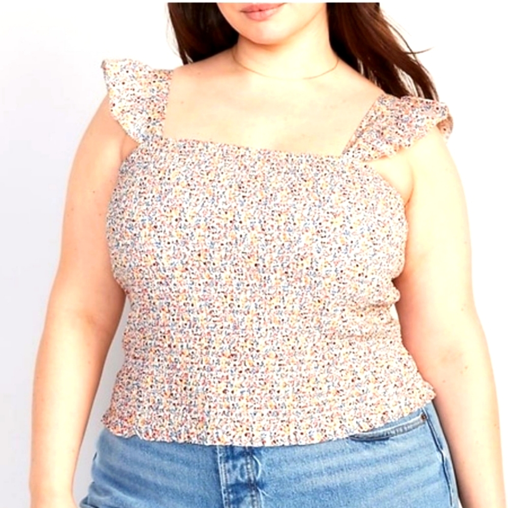NWT Sleeveless Cotton Top By Old Navy, Size 3x